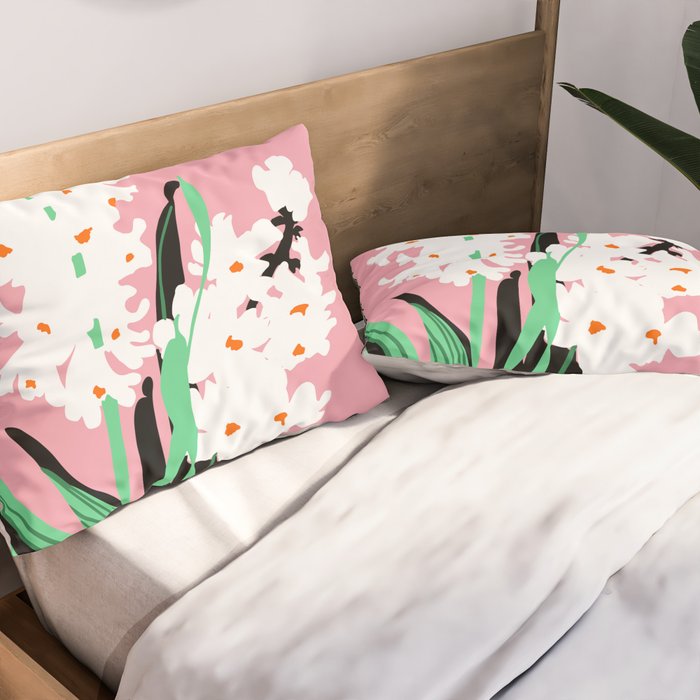 Flower Market Amsterdam Pillow Sham Gallery Image 2