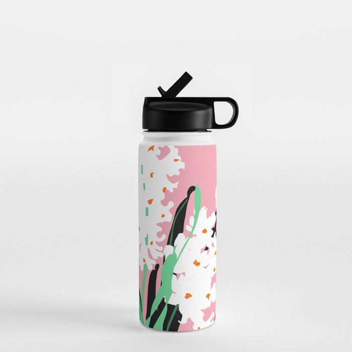 Flower Market Amsterdam Water Bottle Gallery Image 1