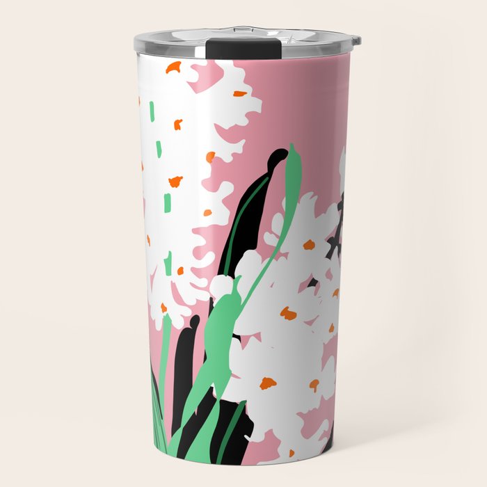 Flower Market Amsterdam Travel Mug Gallery Image 1