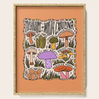 Mushrooms of North Carolina Serving Tray Gallery Image 1