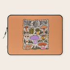Mushrooms of North Carolina Laptop Sleeve Gallery Image 1