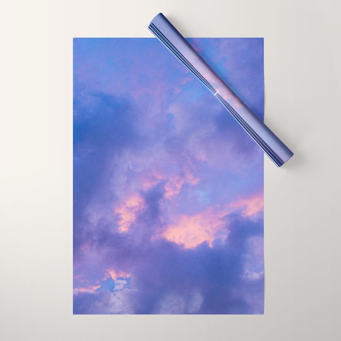 Dusk Clouds Wrapping Paper Gallery Image 1