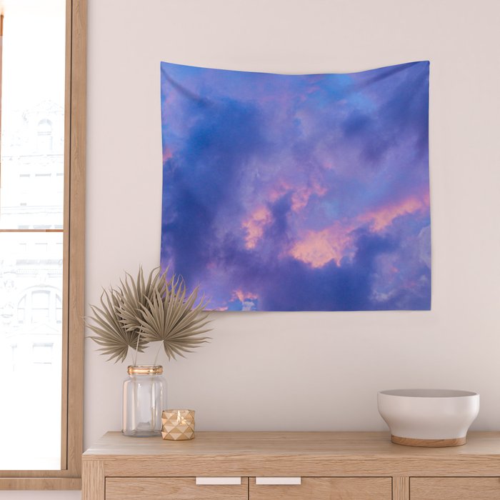 Dusk Clouds Wall Tapestry Gallery Image 2
