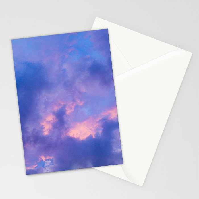 Dusk Clouds Stationery Card Gallery Image 2