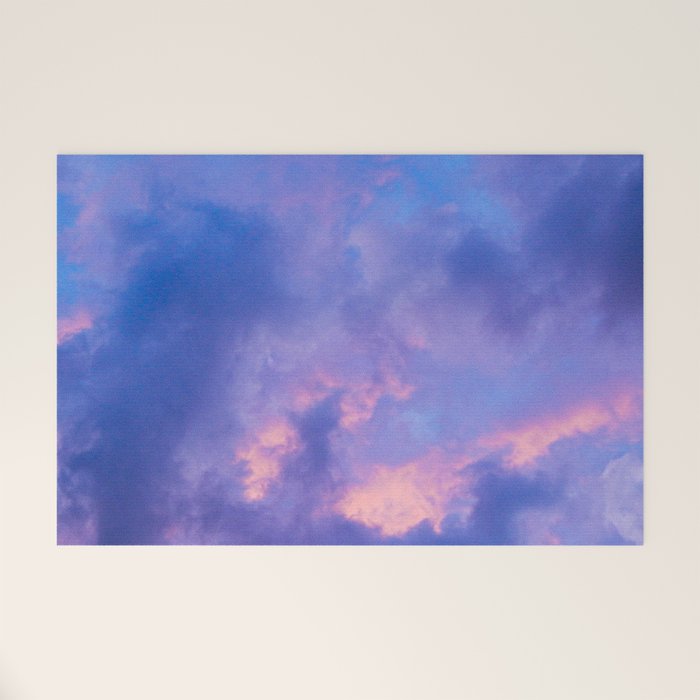 Dusk Clouds Welcome Mat Gallery Image 1