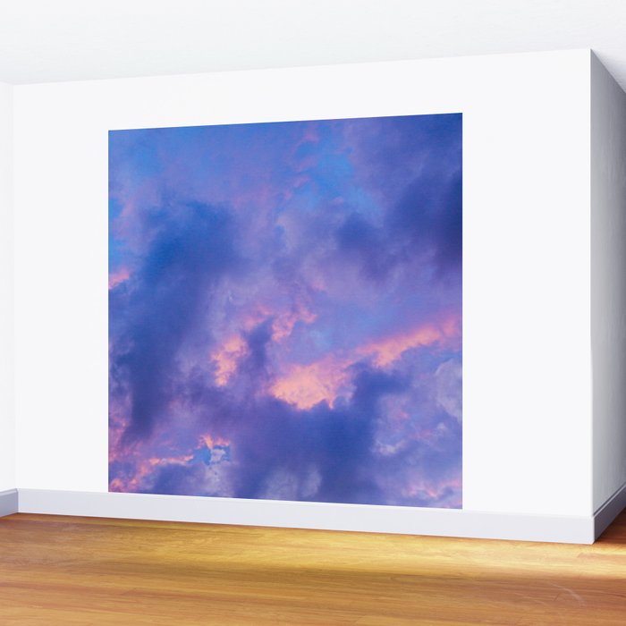 Dusk Clouds Wall Mural Gallery Image 2