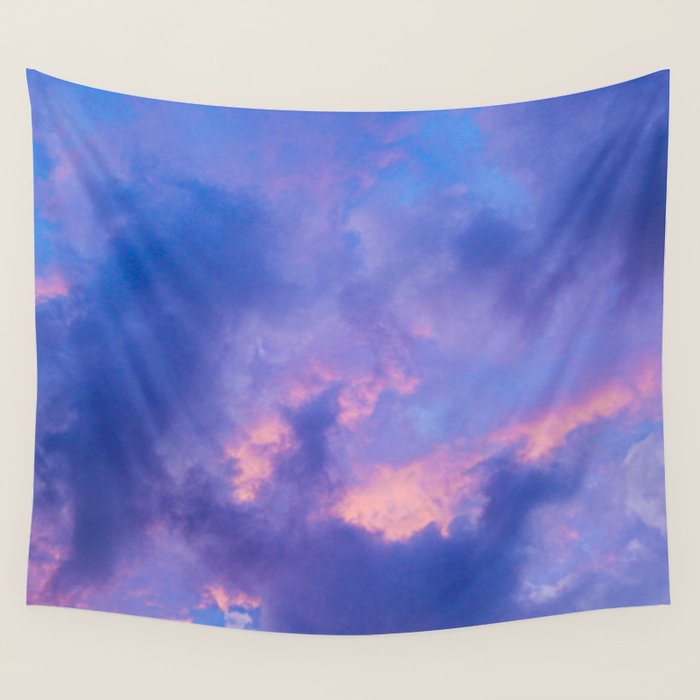 Dusk Clouds Wall Tapestry Gallery Image 4