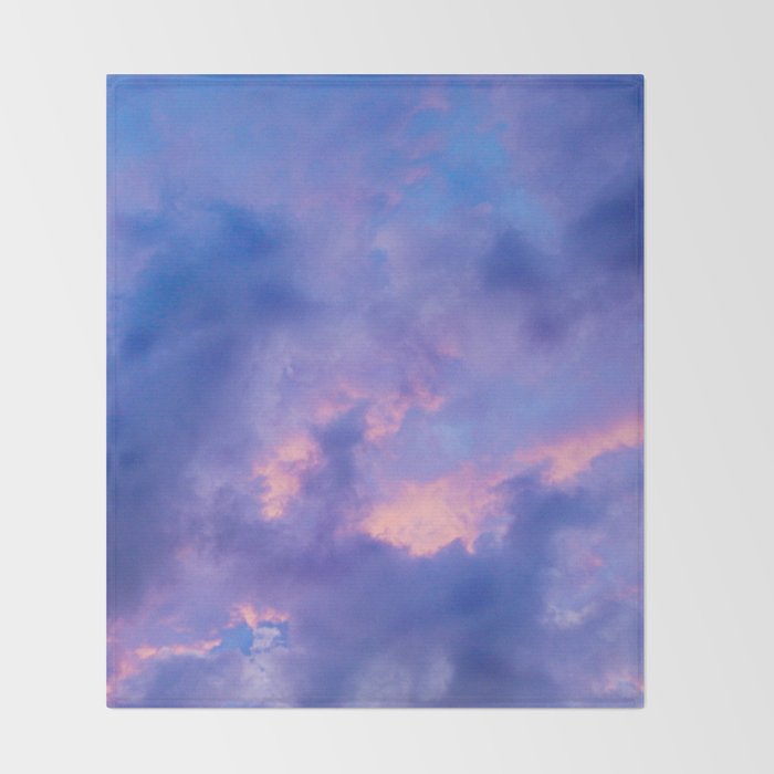 Dusk Clouds Throw Blanket Gallery Image 2