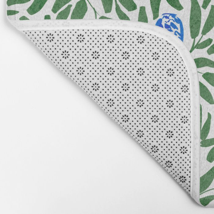 Chinoiserie Garden Bath Mat Gallery Image 2