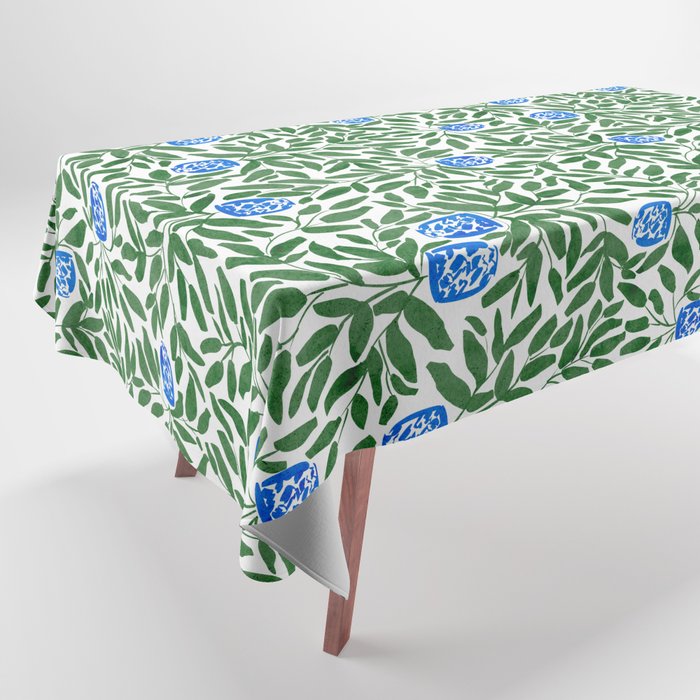 Chinoiserie Garden Tablecloth Gallery Image 1