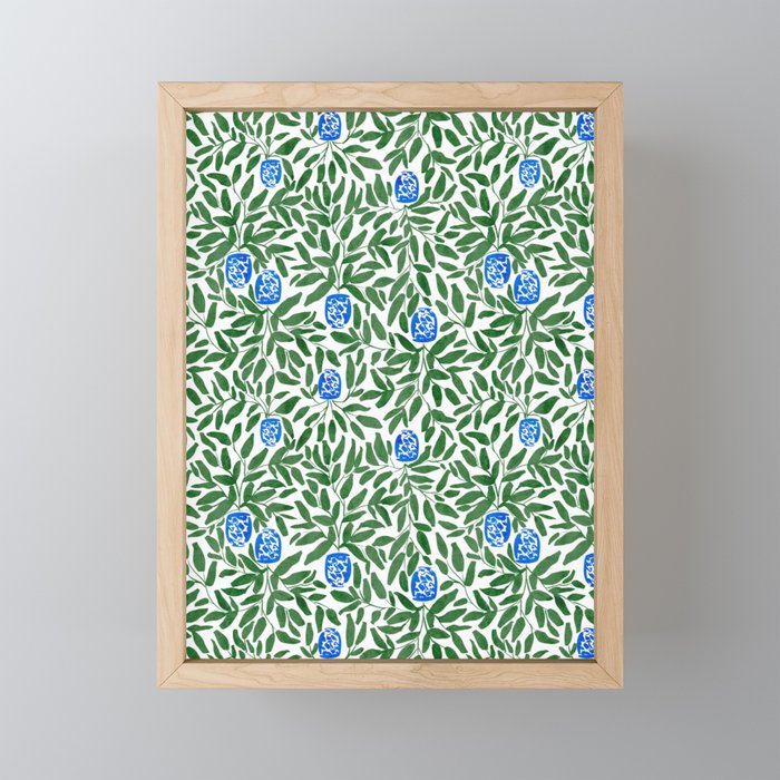 Chinoiserie Garden Mini Art Print Gallery Image 1
