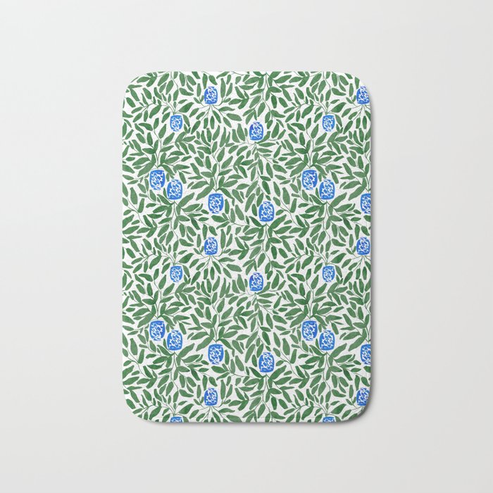 Chinoiserie Garden Bath Mat Gallery Image 1