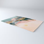 Pastel Mountain Lake Rug Gallery Image 3