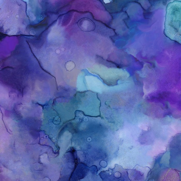 Abstract Colorful Purple Watercolor Coffee Mug Gallery Image 2