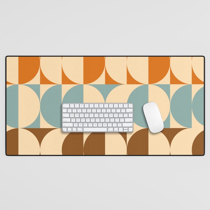 Vintage Geometric 04A Desk Mat Gallery Image 1