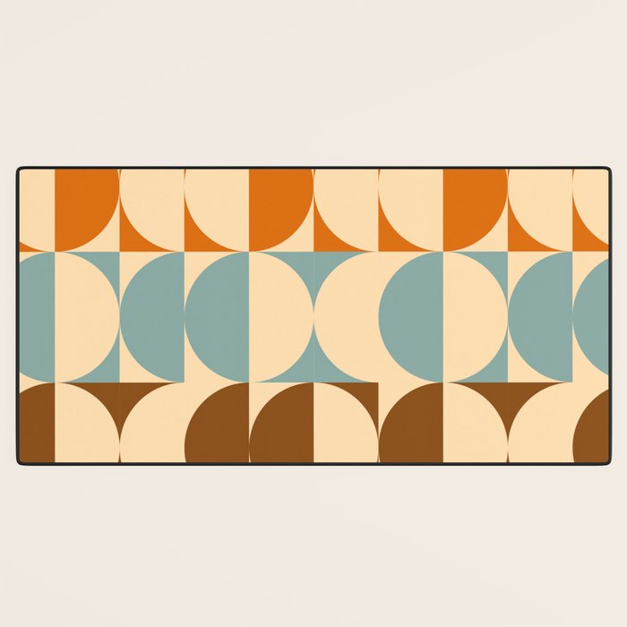 Vintage Geometric 04A Desk Mat Gallery Image 3