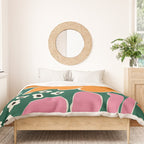 Vibrant bold tropical  Duvet Cover Gallery Image 3