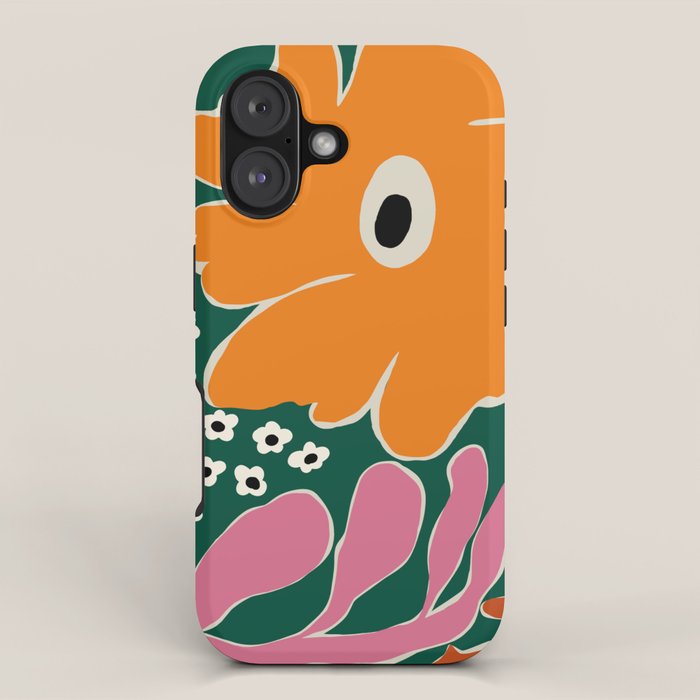 Vibrant bold tropical  iPhone Case Gallery Image 1