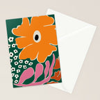Vibrant bold tropical  Stationery Card Gallery Image 2