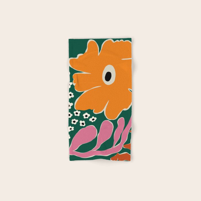 Vibrant bold tropical  Bath Towel Gallery Image 1