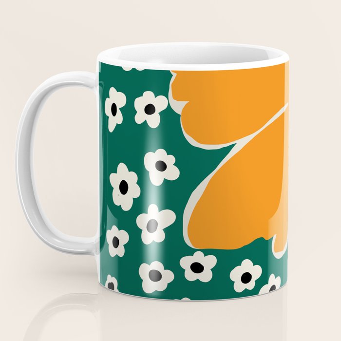 Vibrant bold tropical  Coffee Mug Gallery Image 3