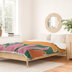 Vibrant bold tropical  Duvet Cover Gallery Image 2