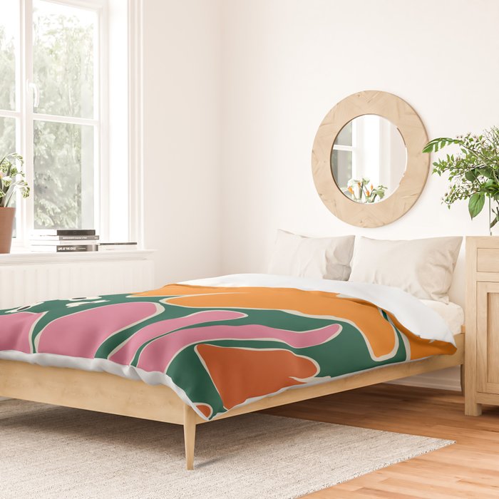 Vibrant bold tropical  Duvet Cover Gallery Image 2