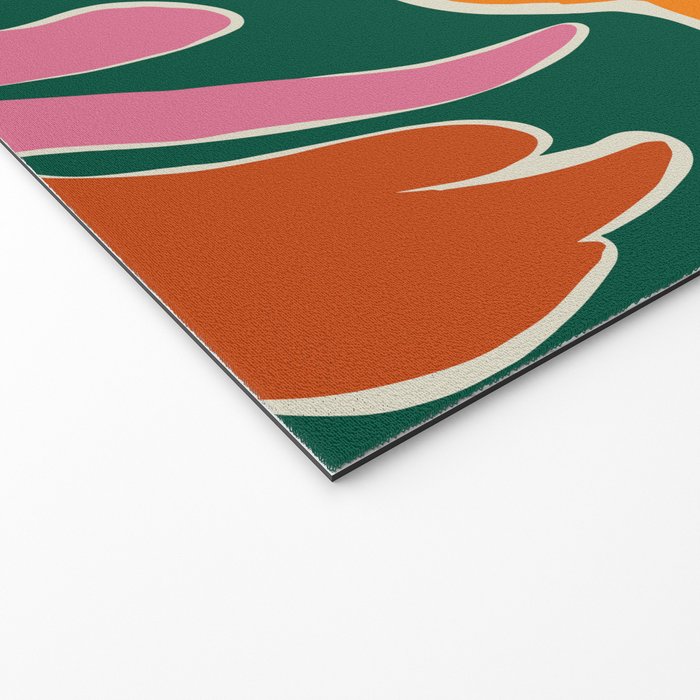 Vibrant bold tropical  Welcome Mat Gallery Image 2