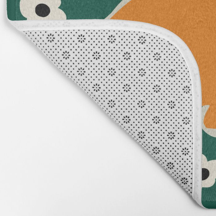 Vibrant bold tropical  Bath Mat Gallery Image 2