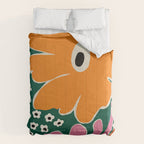 Vibrant bold tropical  Comforter Gallery Image 6