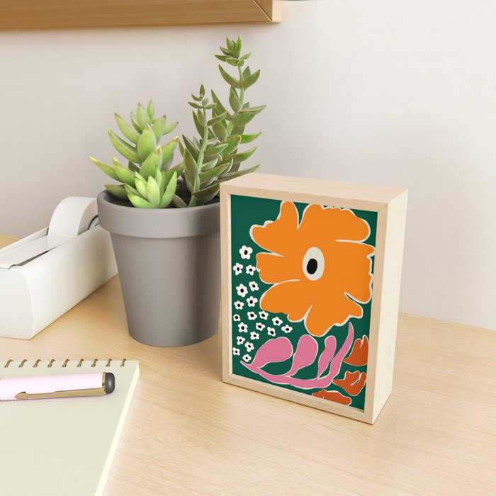 Vibrant bold tropical  Mini Art Print Gallery Image 2