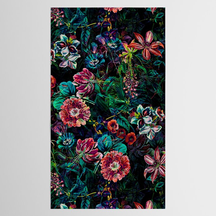 EXOTIC GARDEN - NIGHT IX Tablecloth Gallery Image 2