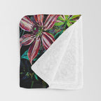 EXOTIC GARDEN - NIGHT IX Throw Blanket Gallery Image 3