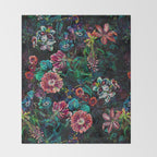 EXOTIC GARDEN - NIGHT IX Throw Blanket Gallery Image 2