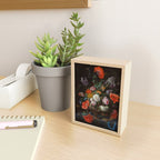 Still Life with Flowers and a Watch (c. 1660 - c. 1679)  Mini Art Print Gallery Image 2
