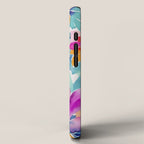 Fragments Of Botanical Memory Multicolor Flowers iPhone Case Gallery Image 2