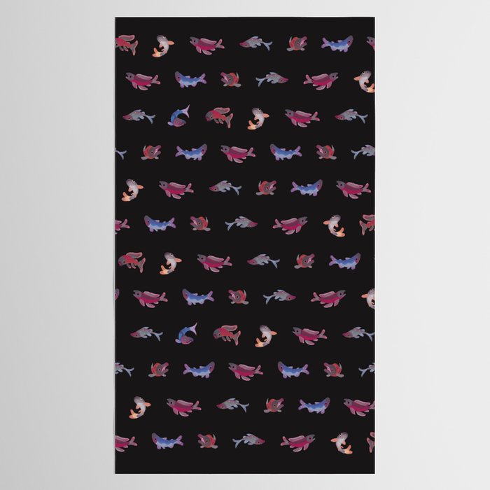 Salmon - dark Tablecloth Gallery Image 2