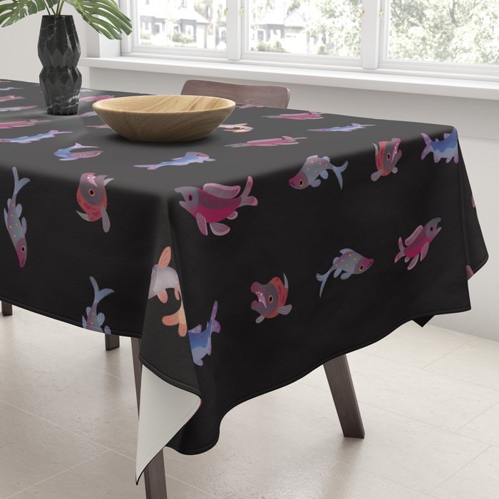 Salmon - dark Tablecloth Gallery Image 3
