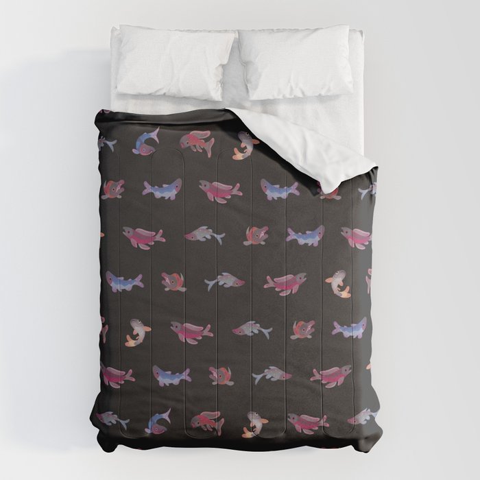 Salmon - dark Comforter Gallery Image 6