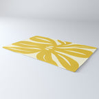 Abstract-botanical 29-yellow Rug Gallery Image 3