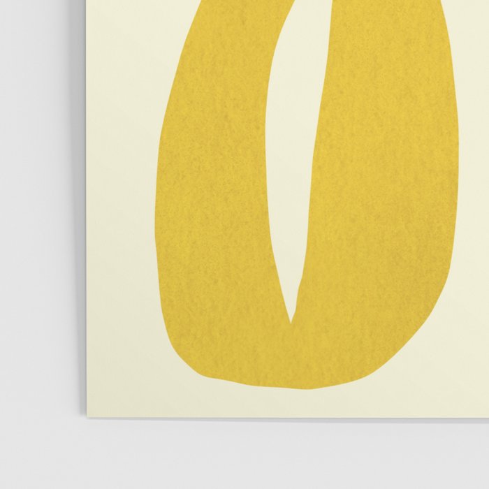 Abstract-botanical 29-yellow Poster Gallery Image 3