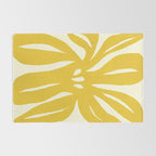 Abstract-botanical 29-yellow Rug Gallery Image 2