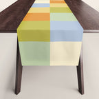 Bold Retro Checks Pattern - Large XXXVI Table Runner Gallery Image 1