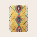 Antique Moroccan Rug Print Bath Mat Gallery Image 1