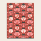 Love Bug Ladybugs - Valentines Day Colors Notebook Gallery Image 4