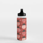 Love Bug Ladybugs - Valentines Day Colors Water Bottle Gallery Image 3