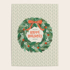 Happy Holidays Christmas Wreath Poster Gallery Image 4