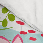 Tropical, Palms, Jungle Prints, Nature Art. Comforter Gallery Image 4