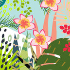 Tropical, Palms, Jungle Prints, Nature Art. Coffee Mug Gallery Image 2
