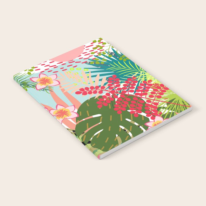 Tropical, Palms, Jungle Prints, Nature Art. Notebook Gallery Image 2